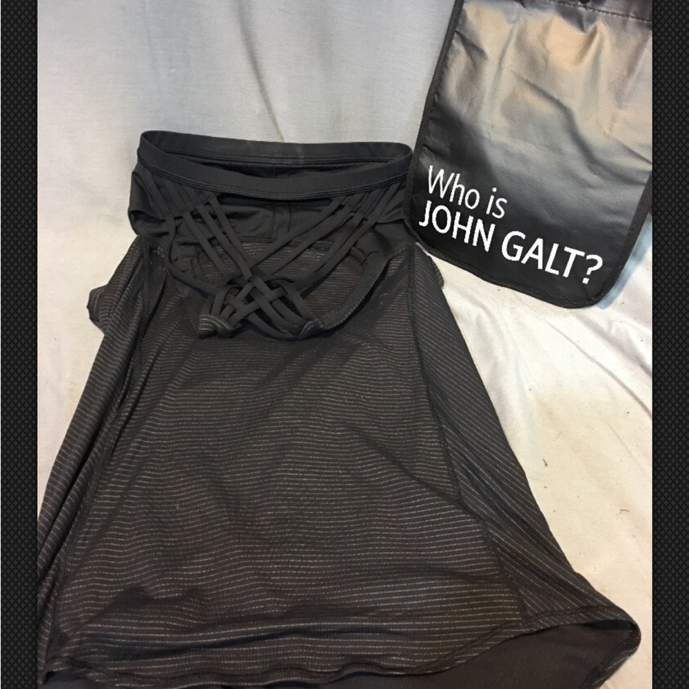 Lululemon Black Athletic Top